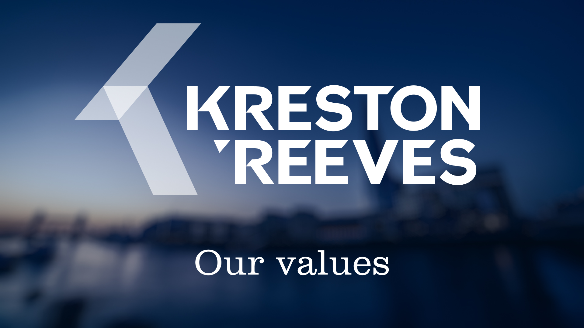 Kreston Reeves Values