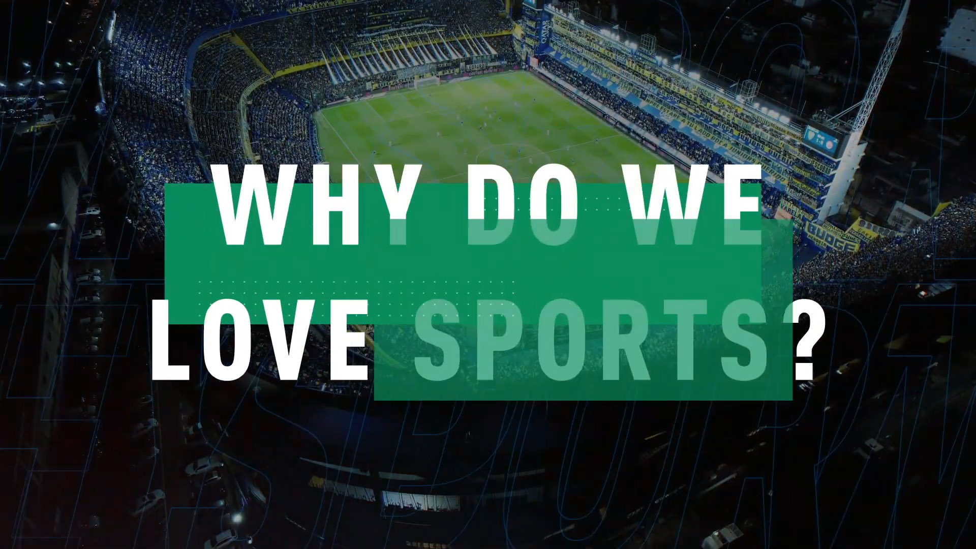 Why do we love sports?